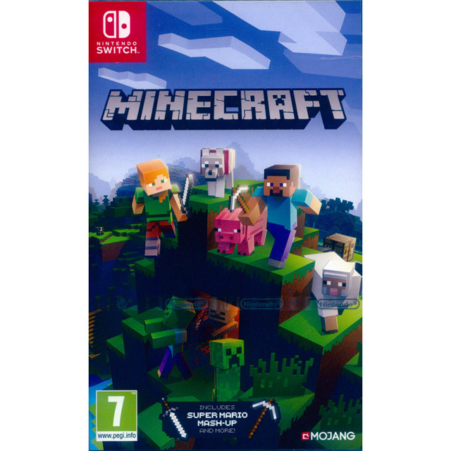 NS Switch《 我的世界Minecraft》中英日文歐版-Games Pro 遊戲巨蛋台中